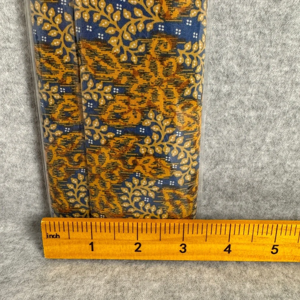 Vintage Batik Keris Cotton Fabric Bifold Wallet Pre-Owned in Original Package
